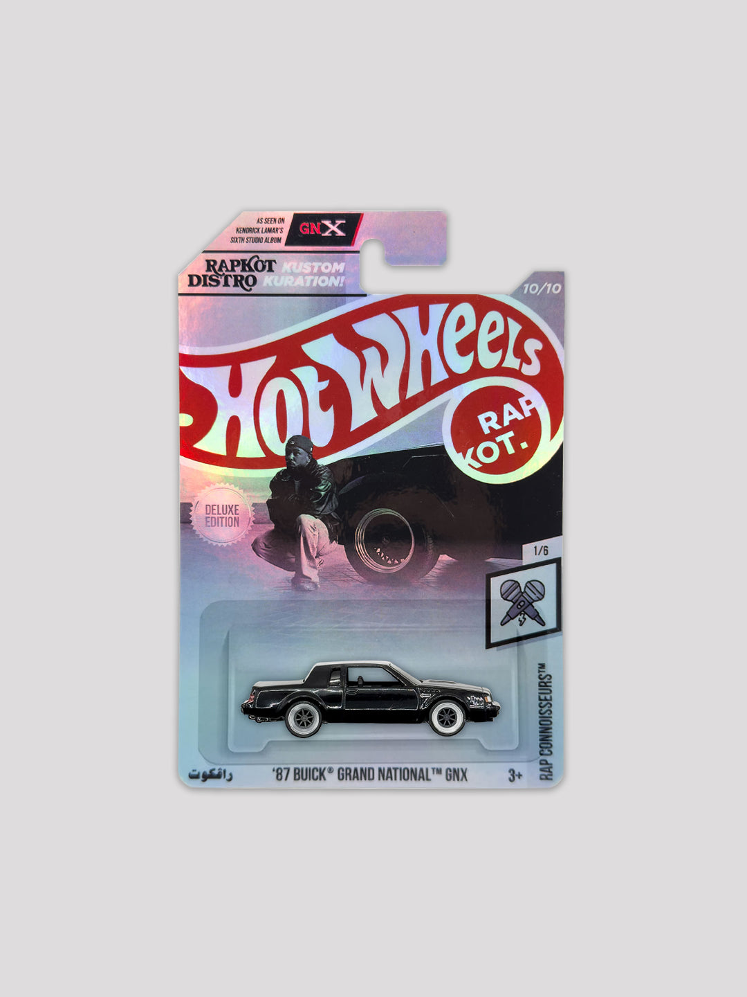Buick '87 Grand National GNX Custom Hot Wheels Kendrick Lamar Edition (Deluxe)