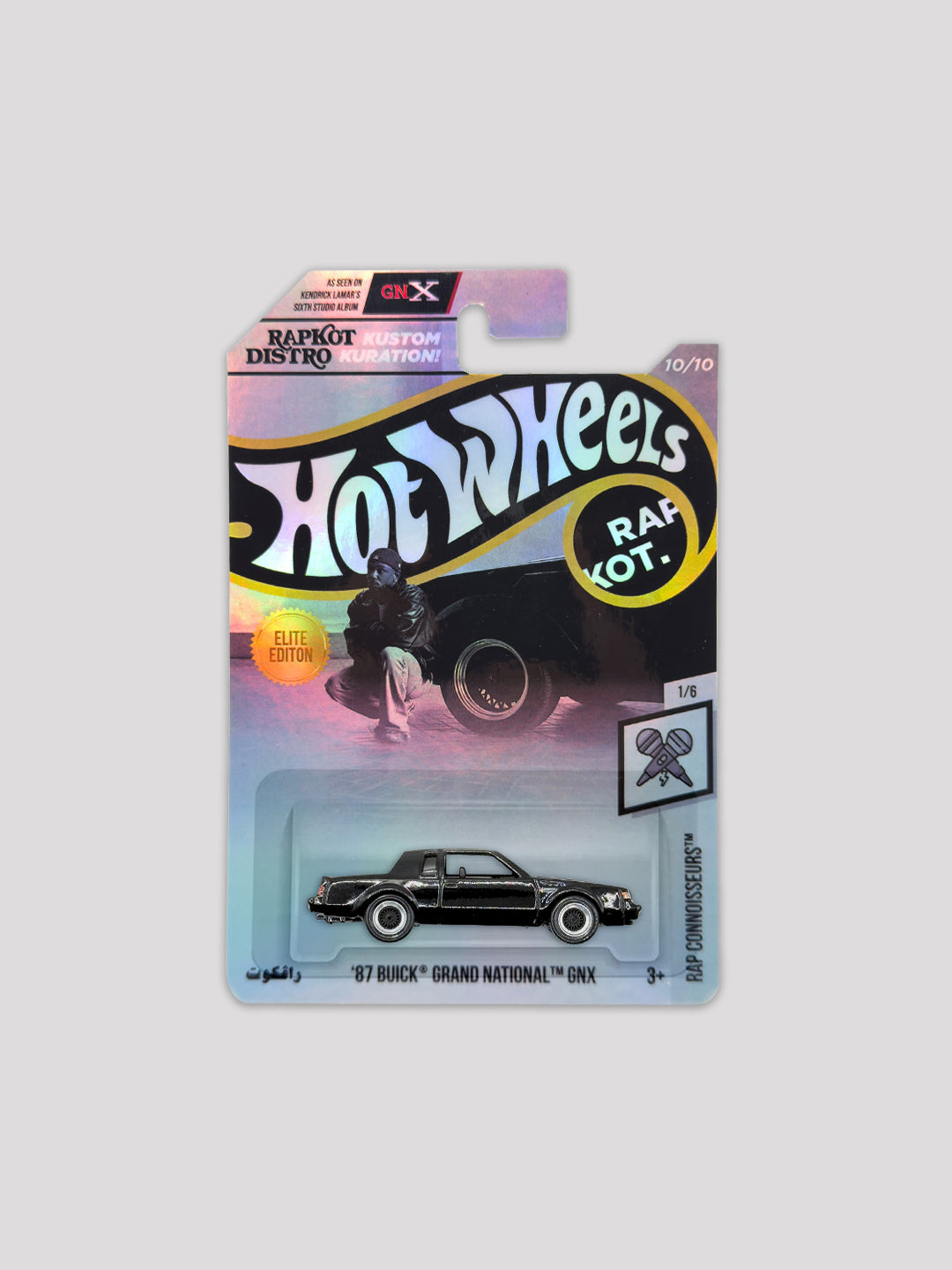 Buick '87 Grand National GNX Custom Hot Wheels Kendrick Lamar Edition (Elite)