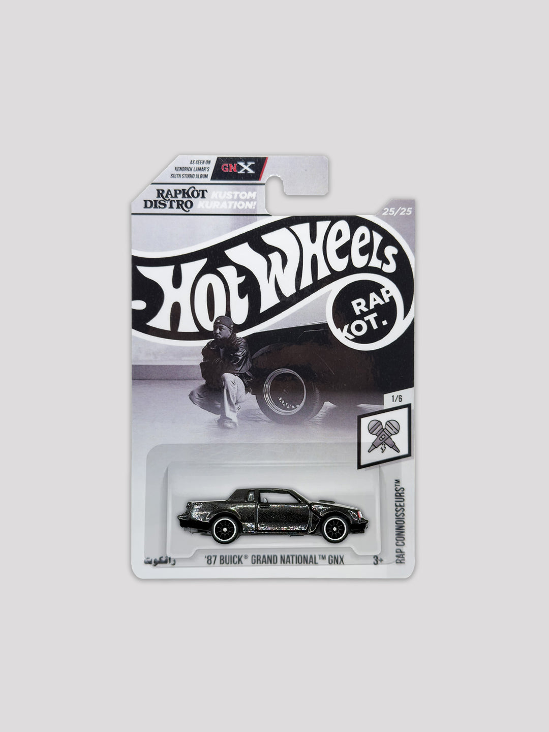 Buick '87 Grand National GNX Custom Hot Wheels Kendrick Lamar Edition (Regular)