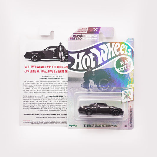 Buick '87 Grand National GNX Custom Hot Wheels Kendrick Lamar Edition (Regular)